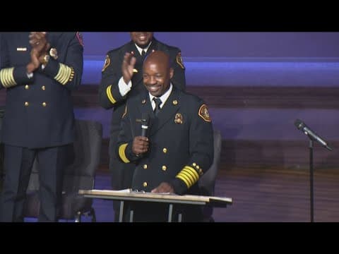 Robert Logan sworn in as San Diego Fire-Rescue Chief