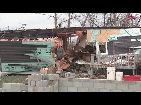 'I didn't get a scratch': Man loses home to tornado in Logan County, walks away uninjured