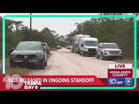 Sheriff: Children held hostage in Highlands County home released; man still barricaded