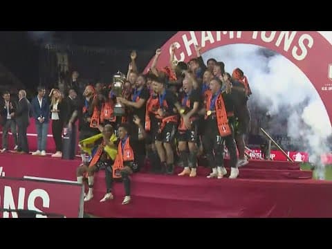 Houston Dynamo bring home U.S. Open championship; minority owner James Harden reacts