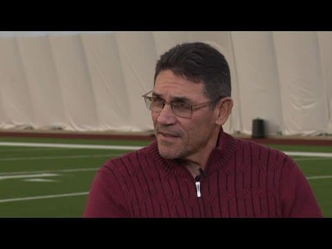Full interview: Ron Rivera stays positive as Commanders playoff chances dim