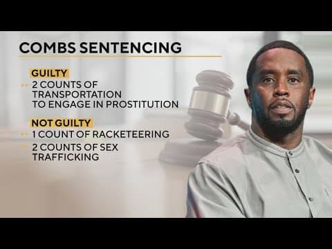 Sean "Diddy" Combs prepares for sentencing