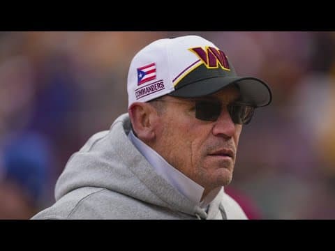 Ron Rivera released as Commanders Head Coach