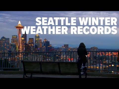 Seattle winter weather records