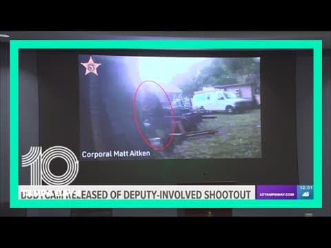 Pinellas body cam video captures wanted man who 'ambushed' K-9 deputy before deadly shootout