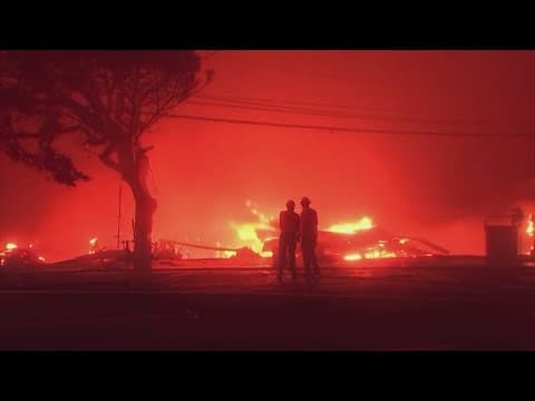 LA wildfires: 2 dead, thousands of structures destroyed