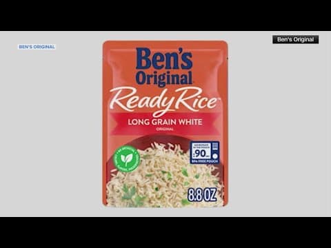 Ben's Original recalls some ready-to-eat rice products