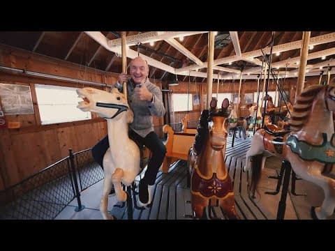 DIRECTOR'S CUT — Chuck's Big Adventure in Niagara Falls: Herschell Carrousel Factory Museum