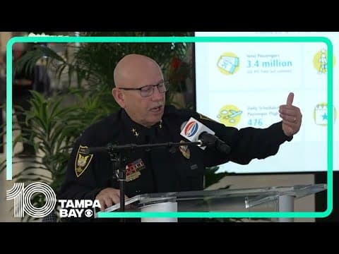 Tampa airport talks about busy summer travel season