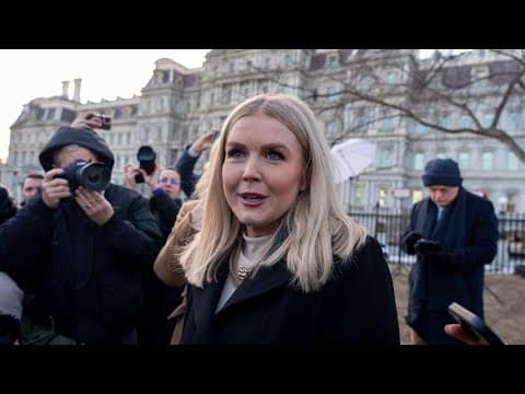 White House press secretary Karoline Leavitt holds first briefing of President Trump's second term