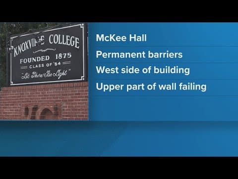 City grants Knoxville College request for 30 days to secure part of decaying campus landmark
