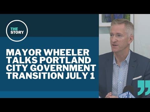 Mayor Ted Wheeler introduces Portland's new way of doing business, 2 weeks from soft launch