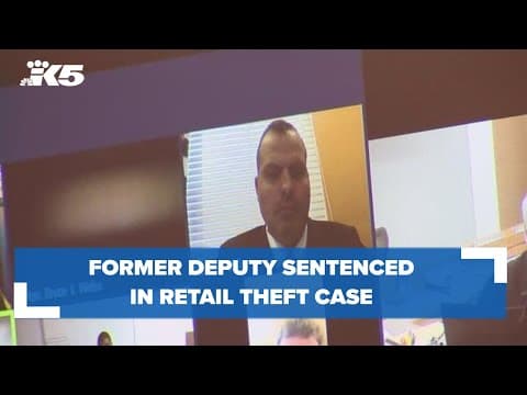 Former deputy sentenced for stealing merchandise working as security guard