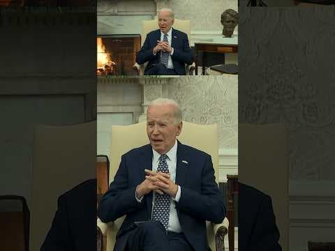 President Biden urges Congress to avoid government shutdown, fund aid to Ukraine