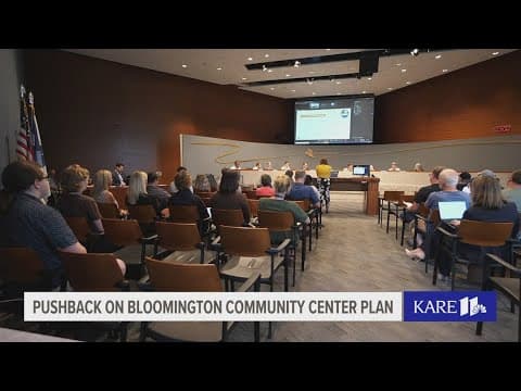 Bloomington residents voice concerns over location of proposed multi-purpose community center