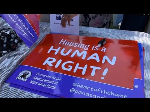 Families rally for tenant rights before COVID protections phase out