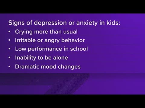 Tips for parents to keep track on child's mental health