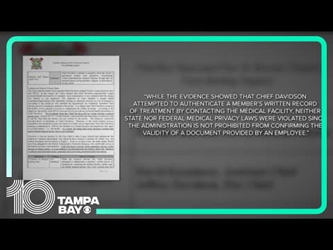 10 Investigates: Local fire chief to keep job after investigation clears him of workplace accusation