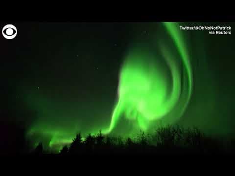 Northern Lights spotted in Canada