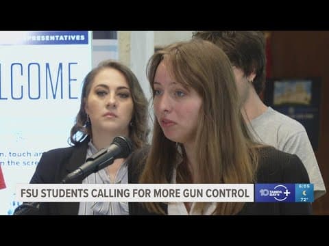 FSU students are calling for more gun control