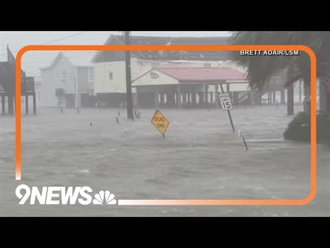 Louisiana begins to clean up after Francine made landfall as a Category 2 hurricane