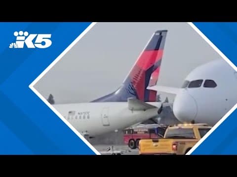 Passengers suffered 'serious injuries' in plane collision on SEA tarmac, lawsuit alleges