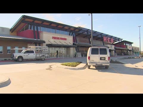 H-E-B sets an opening date for its new Forney location