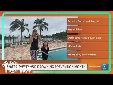 May is Water Safety and Drowning Prevention Month: Tips to protect your loved ones