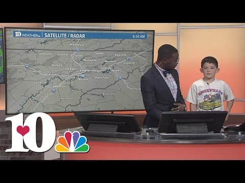 Meet our Mini Meteorologist Mason Moore!
