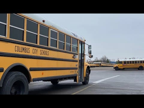 Columbus City Schools students may see bus delays amid driver shortage