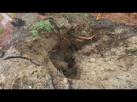 New sinkholes spotted across San Diego County