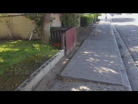 Sidewalk woes in Oceanside