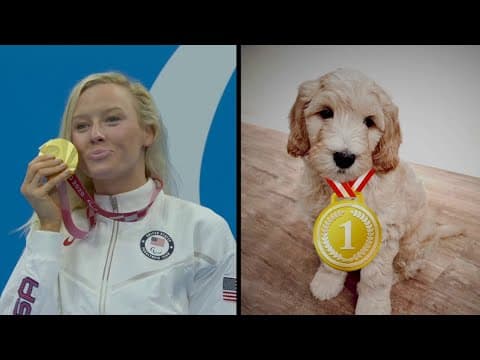 From pugs to parakeets, Olympic athletes love their pets