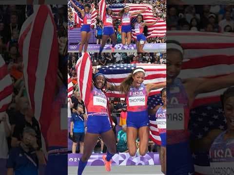 USA Wins Gold in Women’s 4x100 Relay