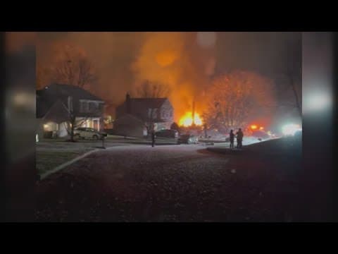 Officials cut power to nearby homes following house explosion