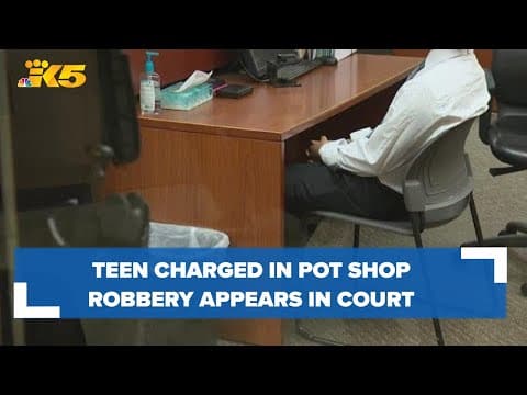 Teen charged in deadly Tacoma pot shop robbery makes court appearance