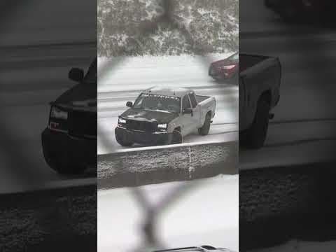 Driver sliding sideways up I-5 during #portland #winterstorm recalls experience