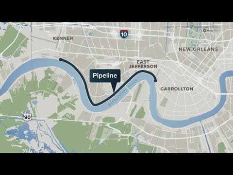 Barge delivers fresh water to Port Sulphur