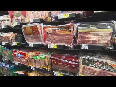 Bacon prices are sizzling but ham prices are cooling off