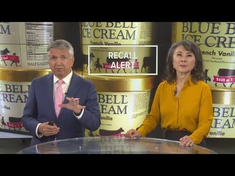 Blue Bell ice cream recalled due to packaging errors