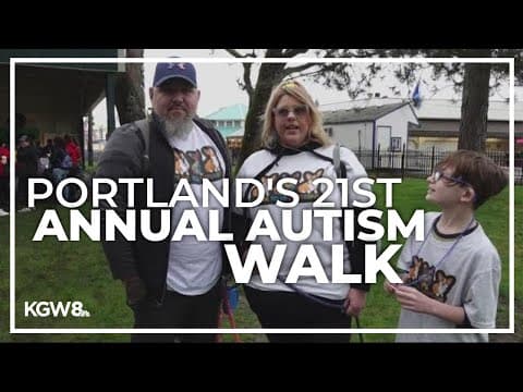 Portland's 21st annual Autism walk brings hundreds of families together