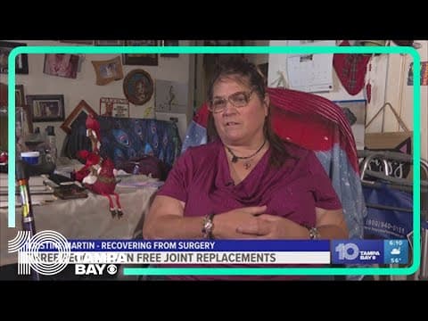 3 Tampa area locals receive free joint replacement surgeries