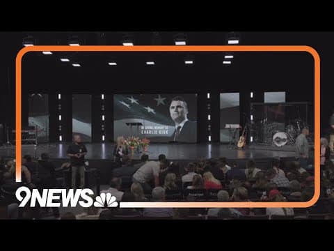 Charlie Kirk remembered during church service in Englewood