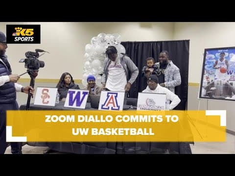 Zoom Diallo commits to UW basketball
