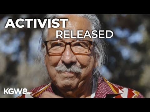 Leonard Peltier released from prison after Biden commuted his life sentence