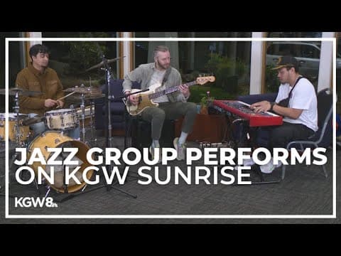 Portland jazz group 'greaterkind' performs on KGW Sunrise