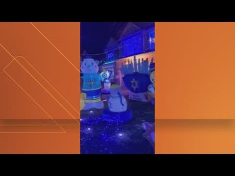 Family-run Hanukkah attraction brings light to Maryland neighborhood | Get Uplifted