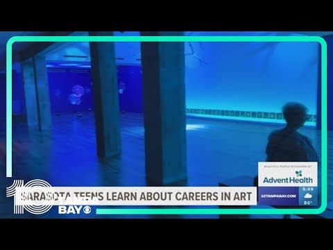 Sarasota teens learn about careers in art