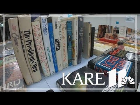 'The Book Lady's Library' holds sale to sell collection totaling more than 300,000 books