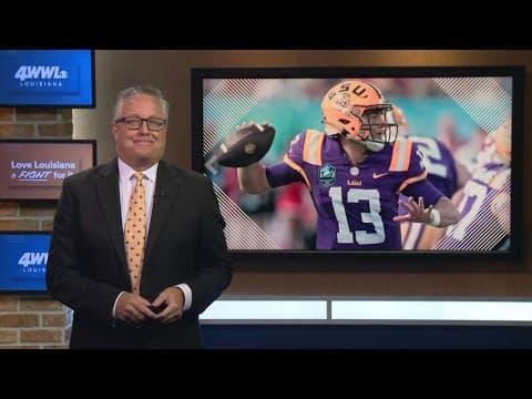 Nussmeier shows comfort as LSU starting QB